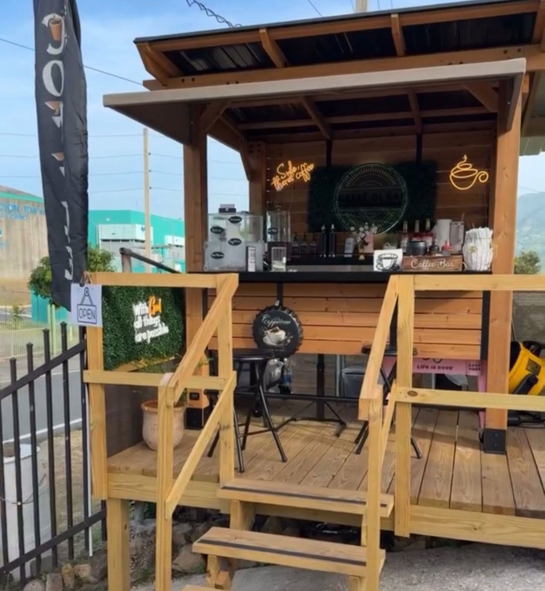 Bienvenidos al gazebo de Caffè di Kai ☕✨